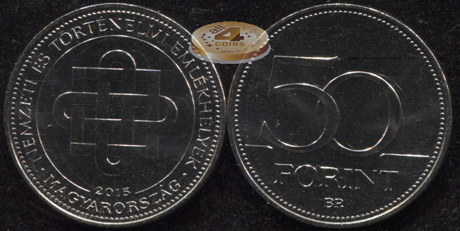 Венгрия. 50 форинтов. 2015 (Unc)