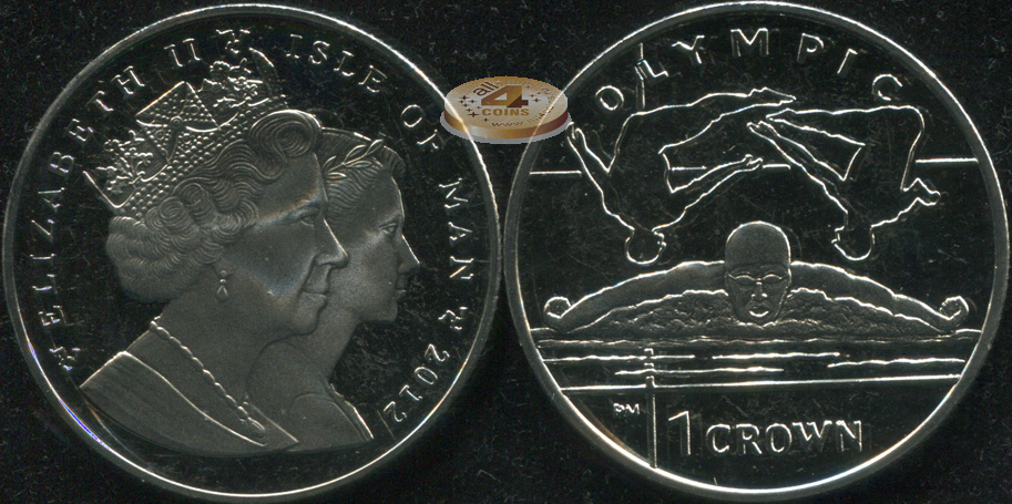 Остров Мэн. 1 крона. 2012 (Unc)