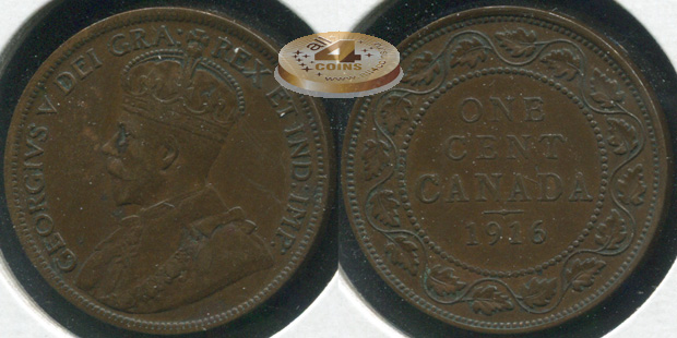 Канада. 1 цент. 1916 (XF)