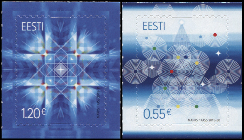 Эстония. 2015. Рождество 2015 (Серия. MNH OG)