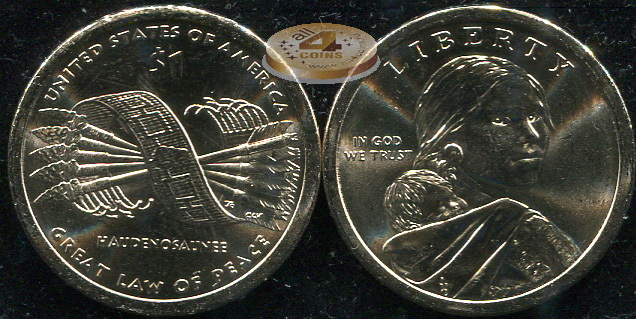 США. 1 доллар. 2010 P (Unc)