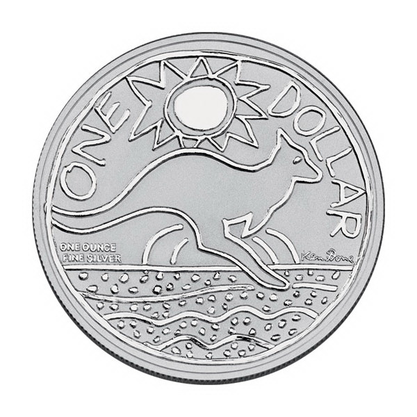 Австралия. 1 доллар. 2009 (Frosted Unc. Серебро)