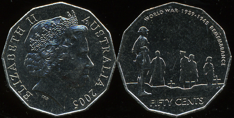 Австралия. 50 центов. 2005 (Unc)