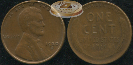 США. 1 цент. 1930.D (XF)