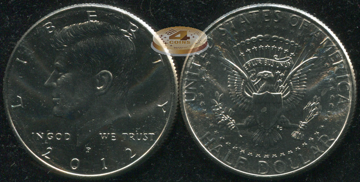 США. 1/2 доллара. 2012.P (Unc)