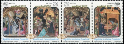 Экваториальная Гвинея. 2015. Рождество 2015 (Сцепка. MNH OG)