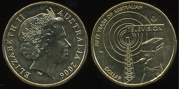Австралия. 1 доллар. 2006 (Unc)