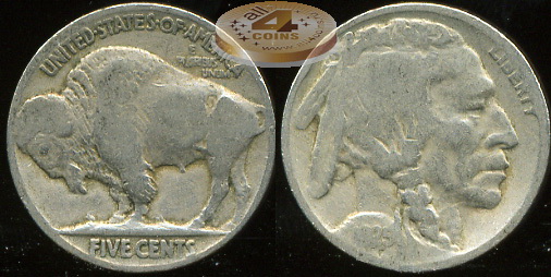 США. 5 центов. 1925 (F)