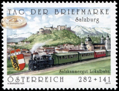 Австрия. 2013. День Почтовой Марки в Зальцбурге (Почтовая марка. MNH OG)