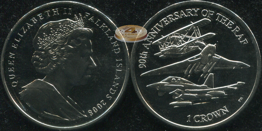 Фолклендские о-ва. 1 крона. 2008 (Unc)