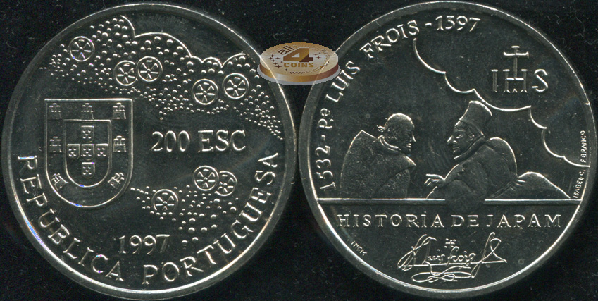 Португалия. 200 эскудо. 1997 (Unc)