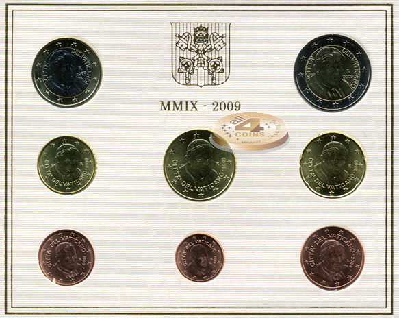 Ватикан. Официальный набор. 2009 (Unc)