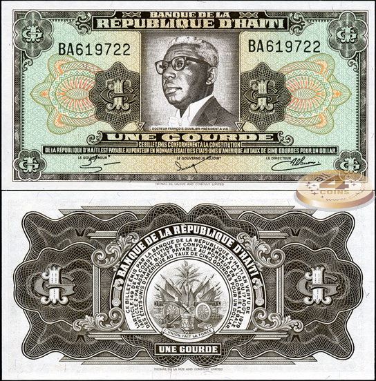 Гаити. 1 гурд (Unc) 1984