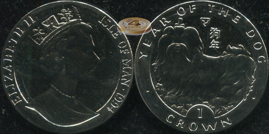 Остров Мэн. 1 крона. 1994 (Unc)