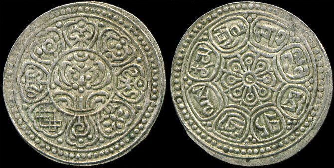 Тибет. тангка. ND(1912-1922) (XF)