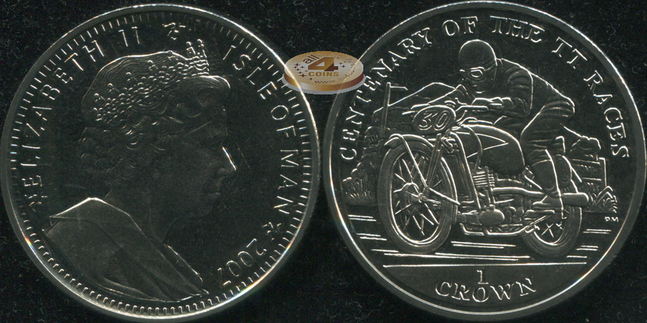 Остров Мэн. 1 крона. 2007 (Unc)