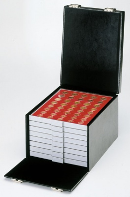 Кофр Compact. На 8 боксов. Кож. зам. (Lindner)