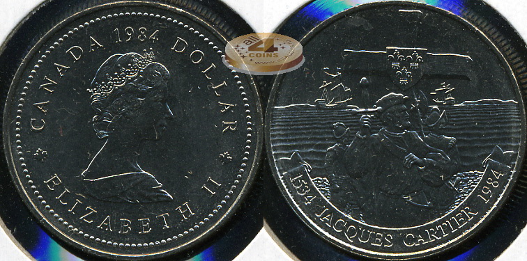 Канада. 1 доллар. 1984 (Unc)