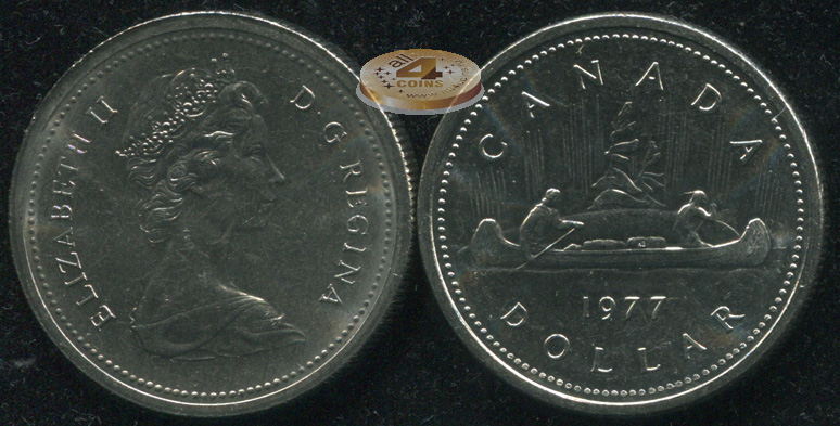 Канада. 1 доллар. 1977 (Unc)