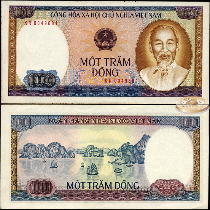 Вьетнам. 100 донг (aUnc++) 1981
