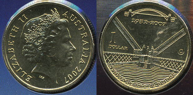 Австралия. 1 доллар. 2007 (Unc)