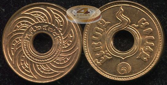 Сиам (королевство). 1 сатанг. 1935 (Unc)