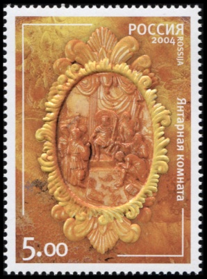 Россия. 2004. Камея «Моисей у фараона» (Почтовая марка. MNH OG)