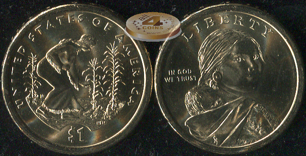 США. 1 доллар. 2009.P (Unc) Native