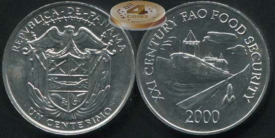Панама. 1 центезимо. 2000 (Unc)