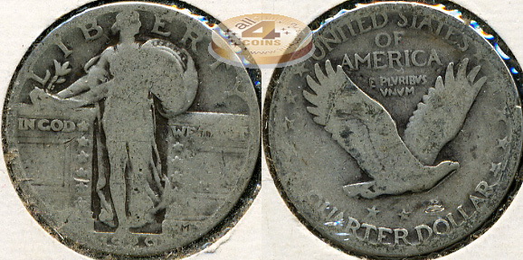 США. 25 центов (Квотер). 1929 (VG. Серебро)