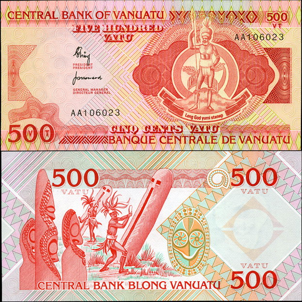 Вануату. 500 вату (Unc) 1982