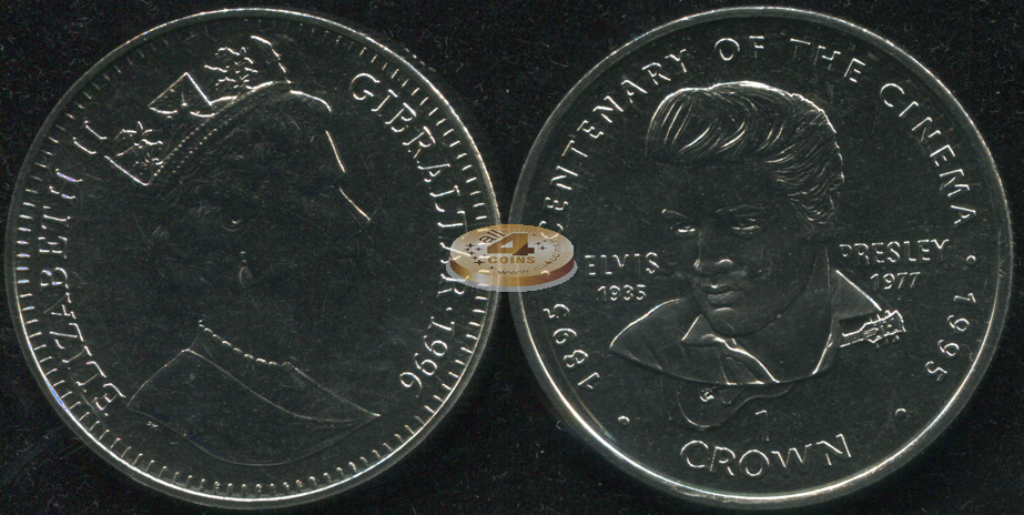 Гибралтар. 1 крона. 1996 (Unc)