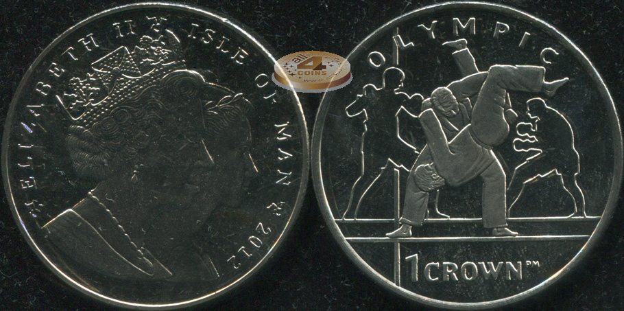 Остров Мэн. 1 крона. 2012 (Unc)