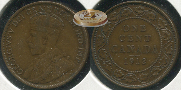 Канада. 1 цент. 1912 (XF)