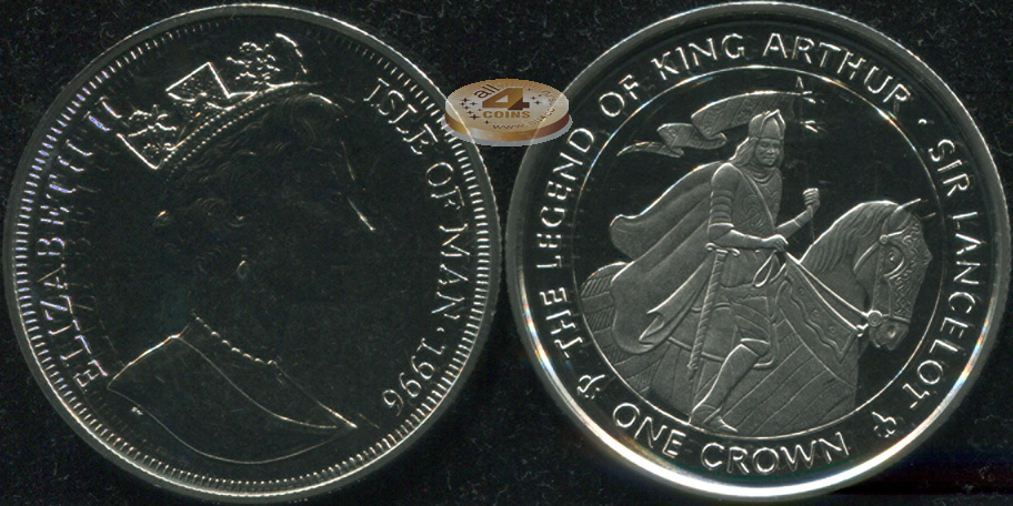 Остров Мэн. 1 крона. 1996 (Unc)