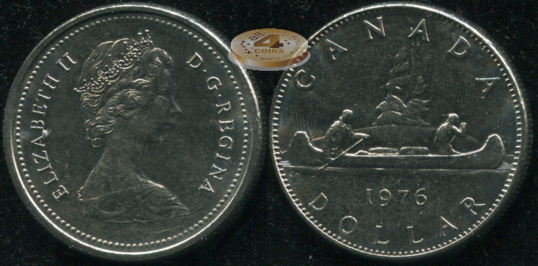 Канада. 1 доллар. 1976 (Unc)