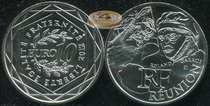 Франция. 10 евро. 2012 (Unc. Серебро)